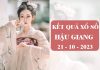 Thống kê xổ số Hậu Giang ngày 21/10/2023 soi cầu XSHG thứ 7