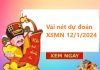 Vài nét dự đoán KQXSMN 12/1/2024