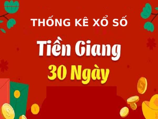 Thống kê xstg 30 ngày với số liệu lô tô và tần suất xuất hiện