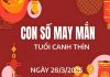 Luận con số đẹp tuổi Canh Thìn ngày 28/3 đón lộc cả ngày