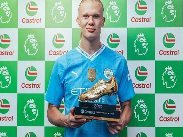 Erling Haaland thuộc top phá lưới Ngoại hạng Anh 2023