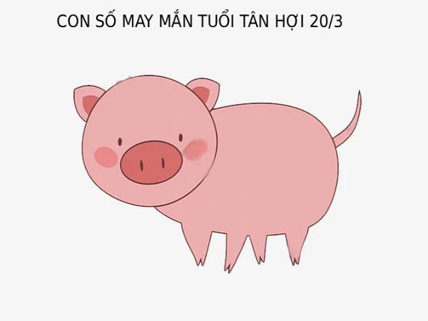 con số may mắn ngày 20/3 thứ 6 tuổi Tân Hợi