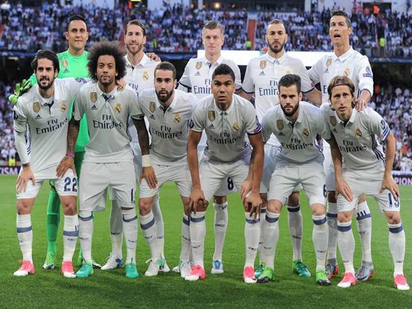 Đội hình Real Madrid 2017